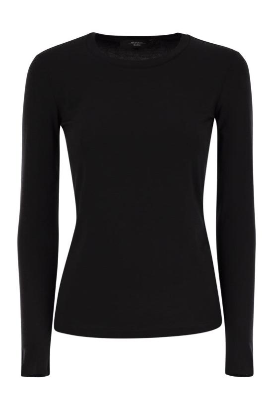 25FW 위켄드막스마라 스웨터 2525946012600 004 BLACK