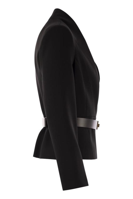 25FW 엘리자베타프랜치 수트 자켓 GI17656E2 110 BLACK - ELISABETTA FRANCHI