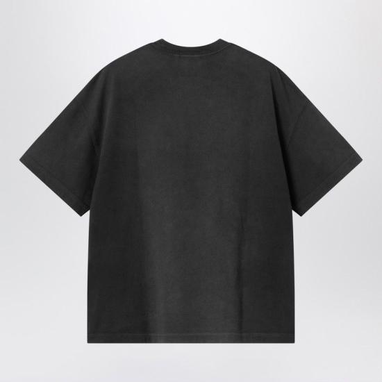 25FW 칼하트 WIP 반팔 티셔츠 I035140CO 89 BLACK - CARHARTT WIP