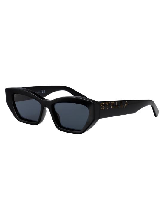 25SS 스텔라 맥카트니 선글라스 SC40047IY 01A SHINY BLACK SMOKE - STELLA MCCARTNEY