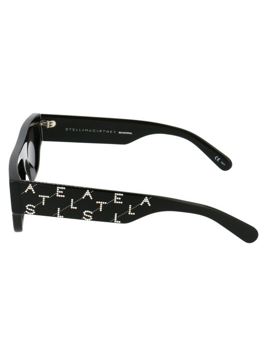 25SS 스텔라 맥카트니 선글라스 SC0210S 004 BLACK BLACK SMOKE - STELLA MCCARTNEY