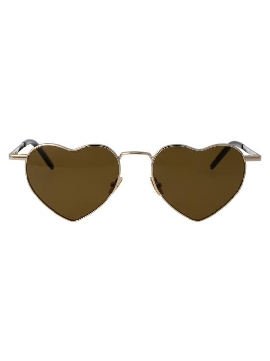 25SS 생로랑 선글라스 SL301LOULOU 015 GOLD GOLD BROWN