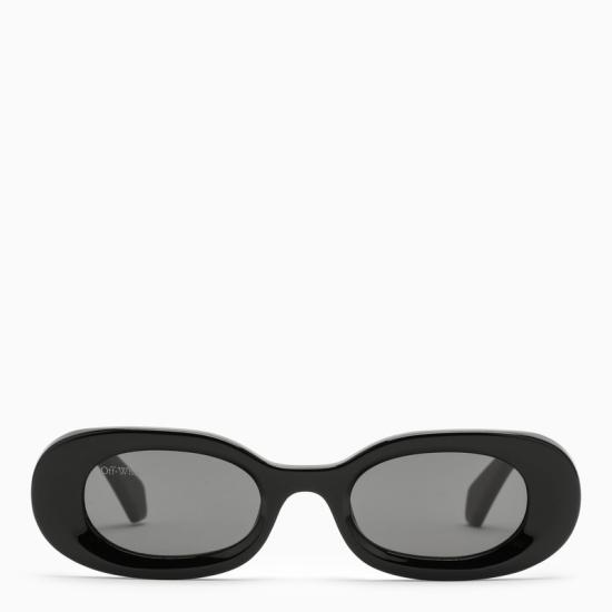 25SS 오프화이트 선글라스 OERI087F23PLA001 1007 BLACK