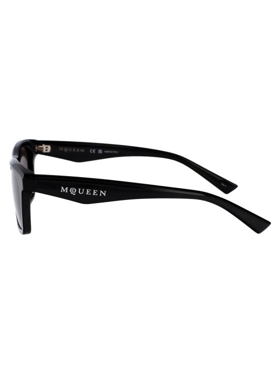 25SS 알렉산더 맥퀸 선글라스 AM0472S 001 BLACK BLACK GREY - ALEXANDER MCQUEEN