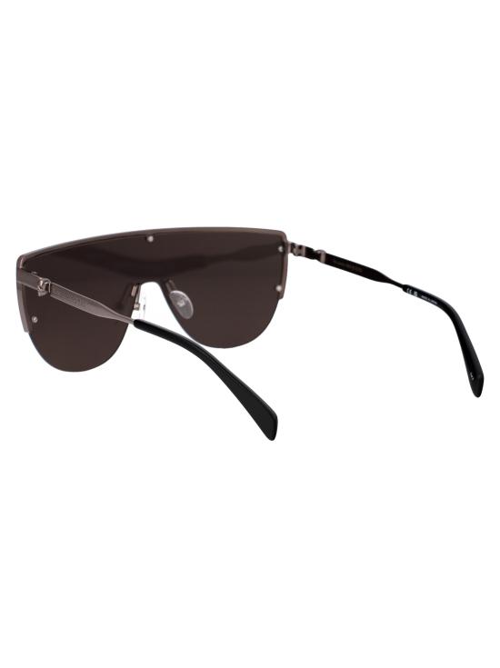 25SS 알렉산더 맥퀸 선글라스 AM0457S 001 RUTHENIUM RUTHENIUM GREY - ALEXANDER MCQUEEN