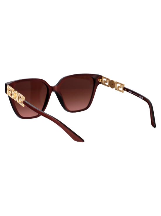 25SS 베르사체 선글라스 0VE4471B 54755M PERLA DARK RUBY - VERSACE