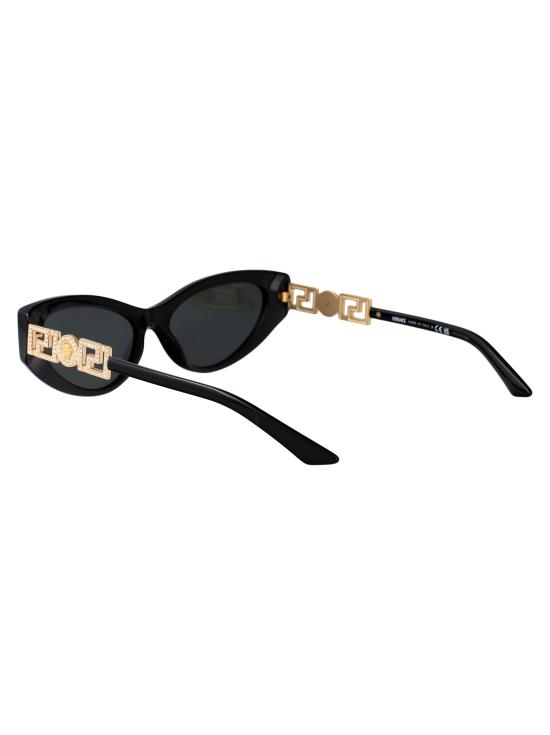 25SS 베르사체 선글라스 0VE4470BGB187 GB1 87 BLACK - VERSACE