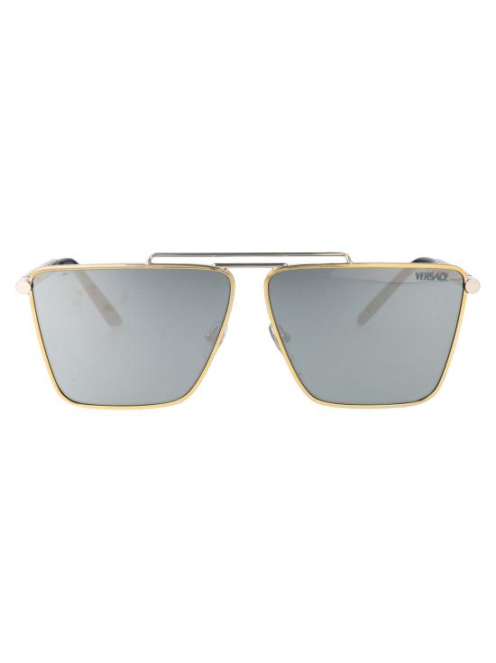 25SS 베르사체 선글라스 0VE2266 15141U GOLD SILVER