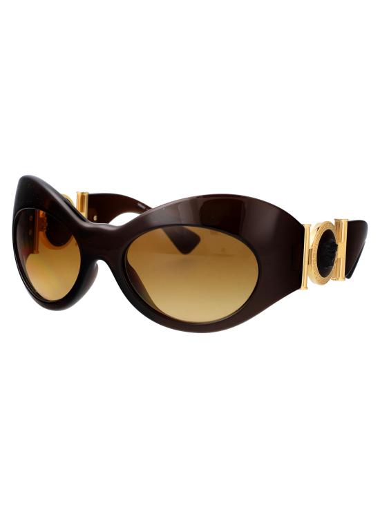 25SS 베르사체 선글라스 0VE4462 54462L TRANSPARENT BROWN - VERSACE