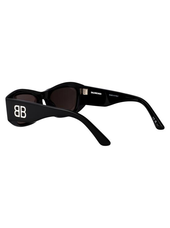 25SS 발렌시아가 선글라스 BB0397SA 001 BLACK BLACK GREY - BALENCIAGA