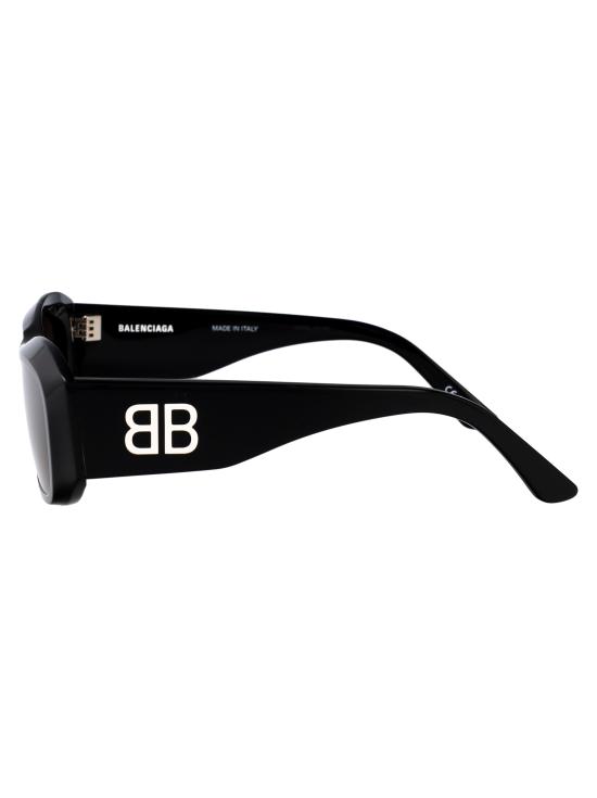 25SS 발렌시아가 선글라스 BB0397SA 001 BLACK BLACK GREY - BALENCIAGA
