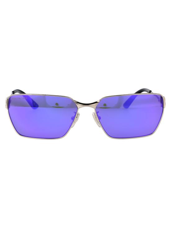 25SS 발렌시아가 선글라스 BB0374SK 003 SILVER SILVER VIOLET