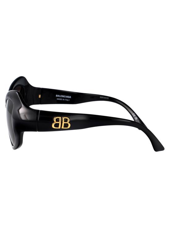 25SS 발렌시아가 선글라스 BB0353S 001 BLACK BLACK GREY - BALENCIAGA