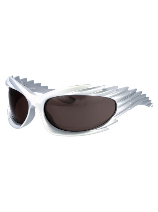 25SS 발렌시아가 선글라스 BB0255S 003 SILVER SILVER GREY - BALENCIAGA