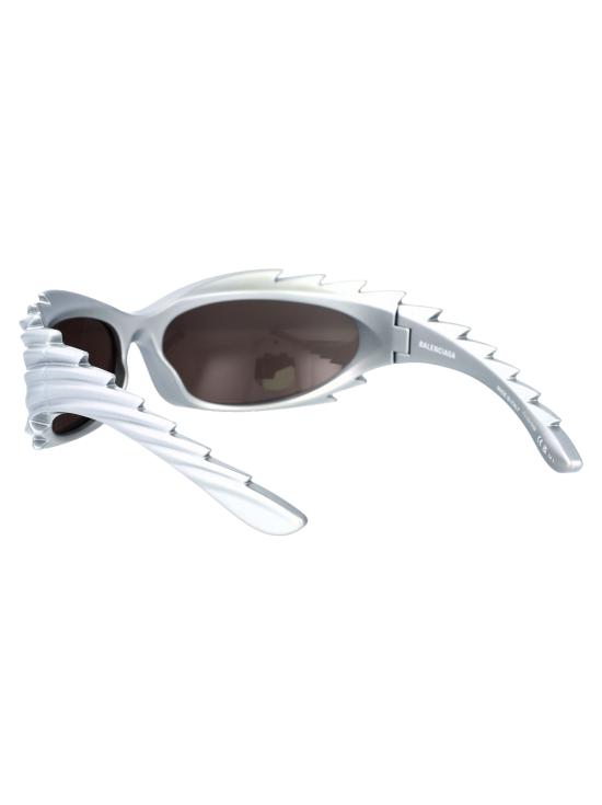 25SS 발렌시아가 선글라스 BB0255S 003 SILVER SILVER GREY - BALENCIAGA