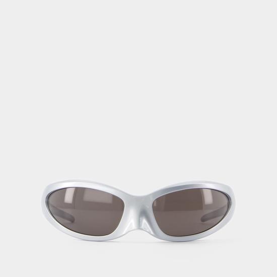 25SS 발렌시아가 선글라스 BB0251S 005 SILVER SILVER GREY