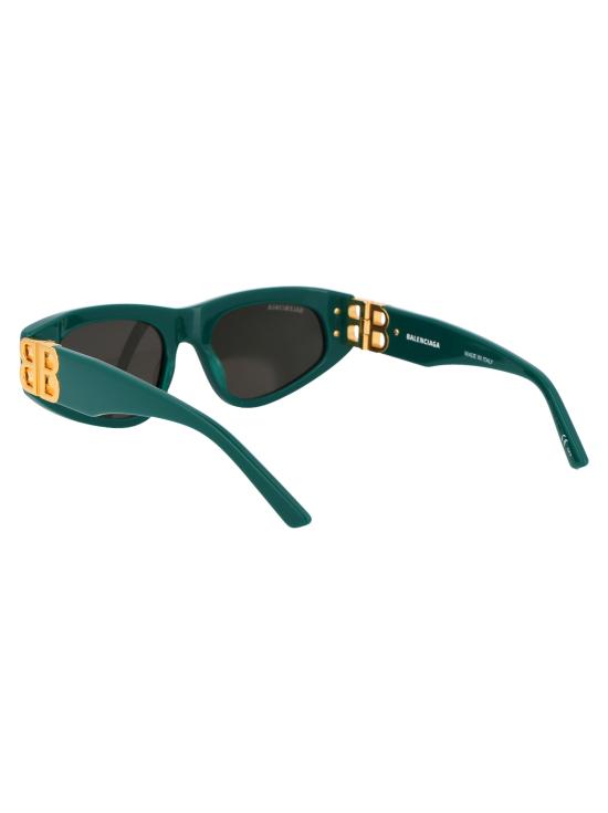 25SS 발렌시아가 선글라스 BB0095S 005 GREEN GOLD GREY - BALENCIAGA