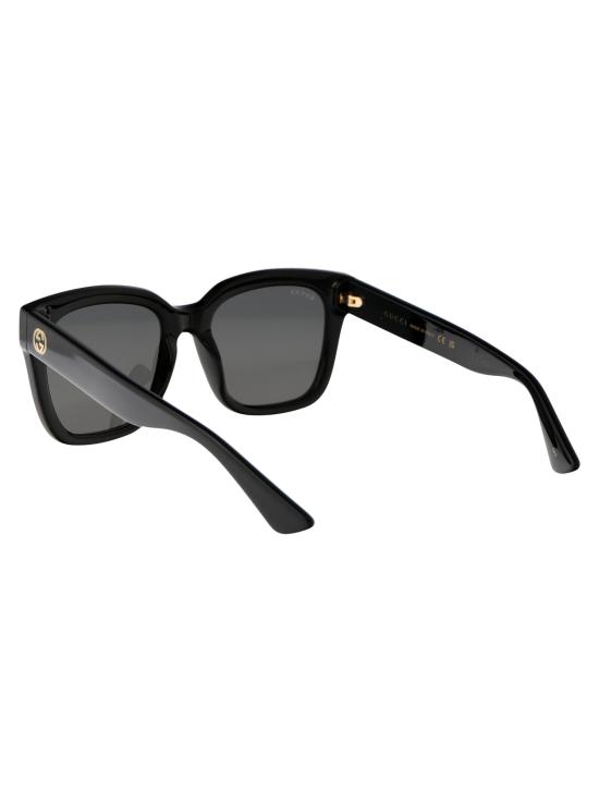 25SS 구찌 선글라스 GG1338S 001 BLACK BLACK SMOKE - GUCCI