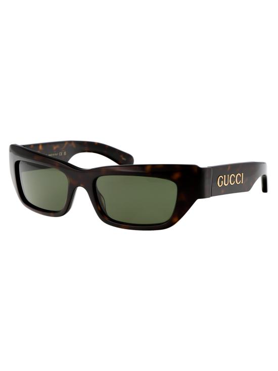 25SS 구찌 선글라스 GG1296S 004 HAVANA HAVANA GREEN - GUCCI