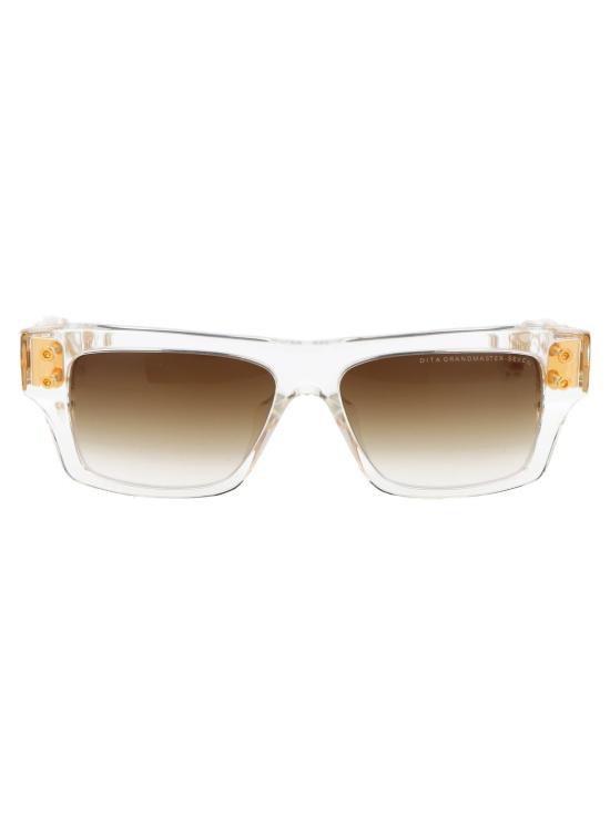 25SS 디타 선글라스 DTS407A02 02 CRYSTAL CLEAR YELLOW GOLD GRADIENT