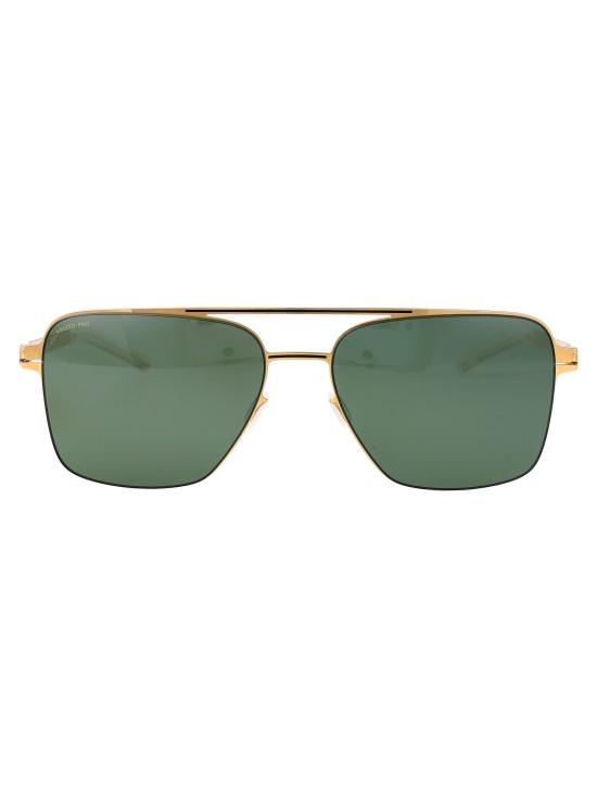 25SS 마이키타 선글라스 BERNIE 056 GOLD BLACK POLARIZED PRO GREEN 15