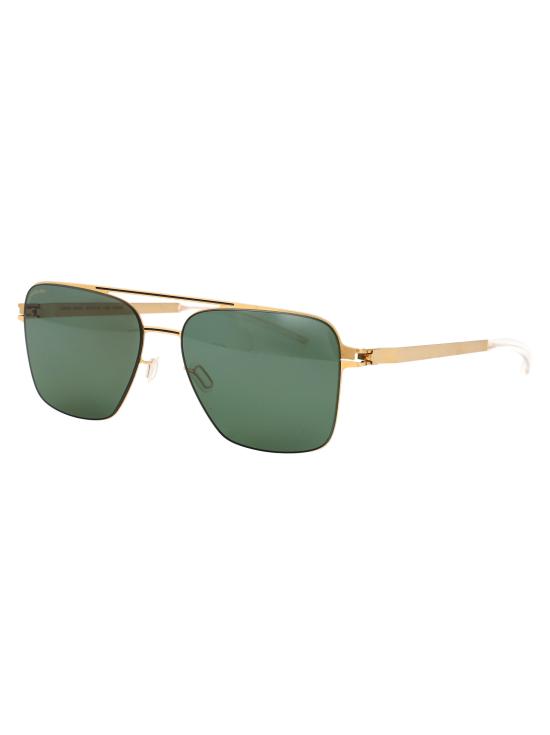 25SS 마이키타 선글라스 BERNIE 056 GOLD BLACK POLARIZED PRO GREEN 15 - MYKITA
