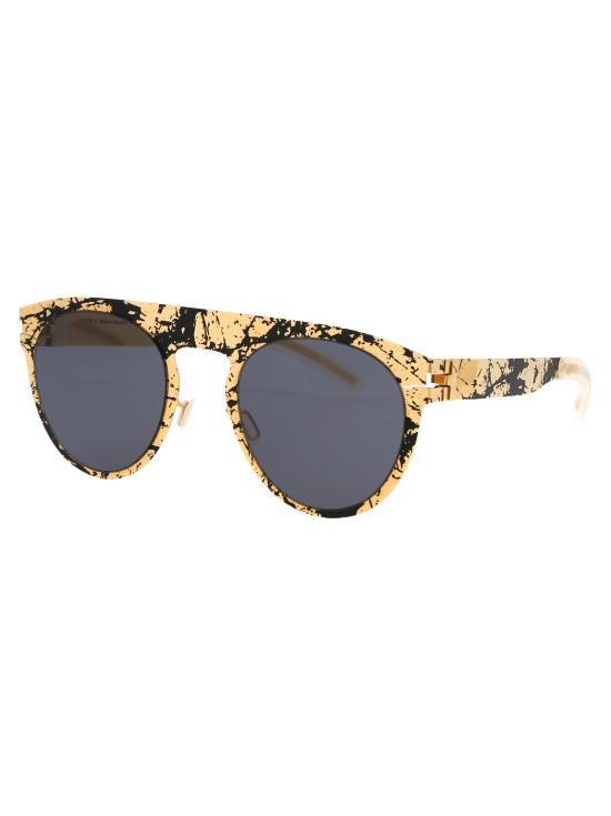 25SS 마이키타 선글라스 MMTRANSFER004 267 GOLD BLACK STONE DARKGREY SOLID - MYKITA