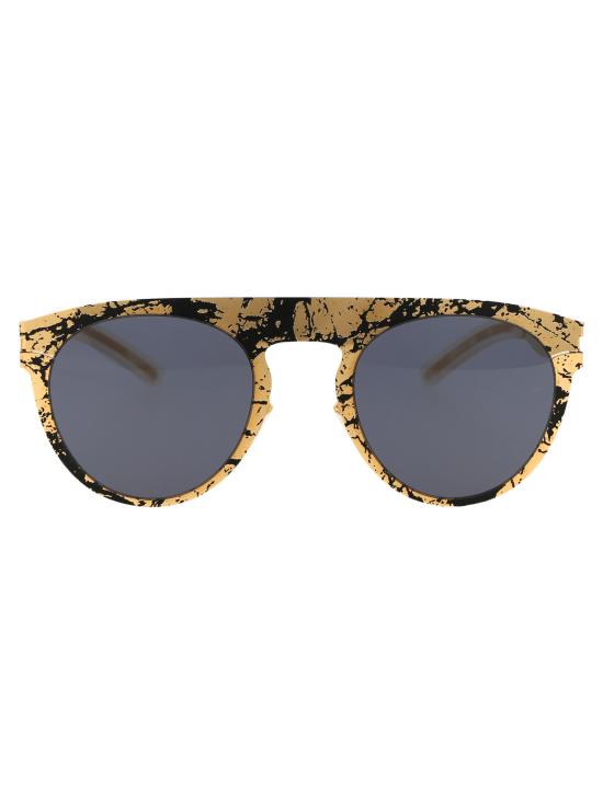 25SS 마이키타 선글라스 MMTRANSFER004 267 GOLD BLACK STONE DARKGREY SOLID