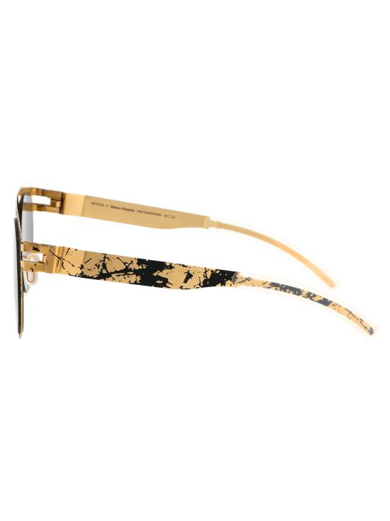 25SS 마이키타 선글라스 MMTRANSFER004 267 GOLD BLACK STONE DARKGREY SOLID - MYKITA