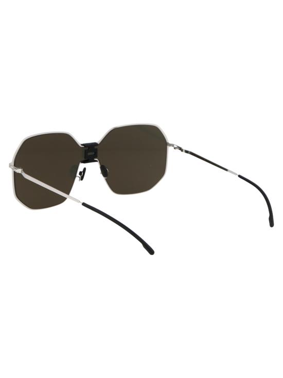 25SS 마이키타 선글라스 MMECHO003 351 MH22 PITCH BLACK SHINY SILVER SILVER FLA - MYKITA