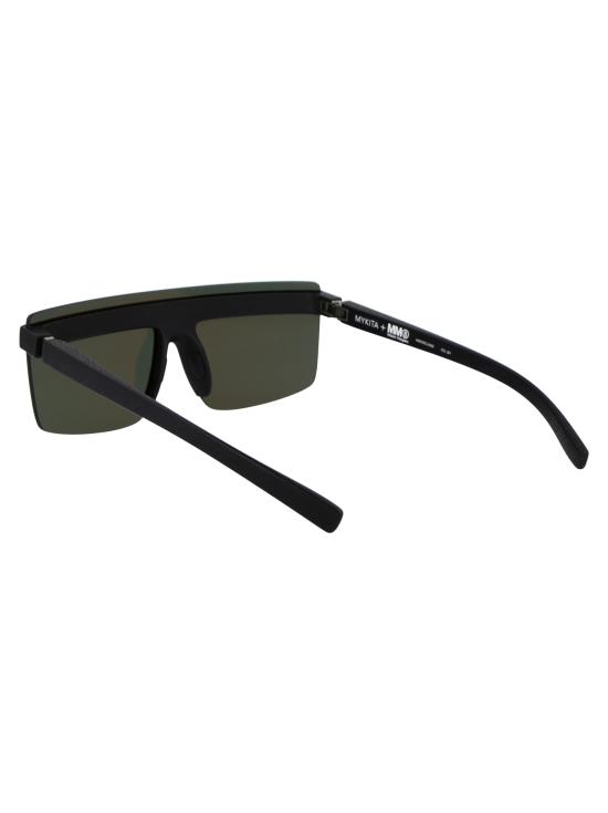 25SS 마이키타 선글라스 MMCIRCLE002 301 MD1 PITCH BLACK DYG SHIELD - MYKITA
