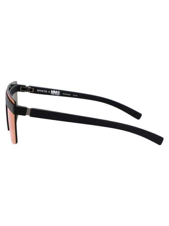 25SS 마이키타 선글라스 MMCIRCLE002 301 MD1 PITCH BLACK DYG SHIELD - MYKITA