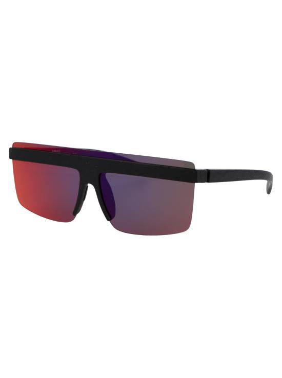 25SS 마이키타 선글라스 MMCIRCLE002 301 MD1 PITCH BLACK DYG SHIELD - MYKITA