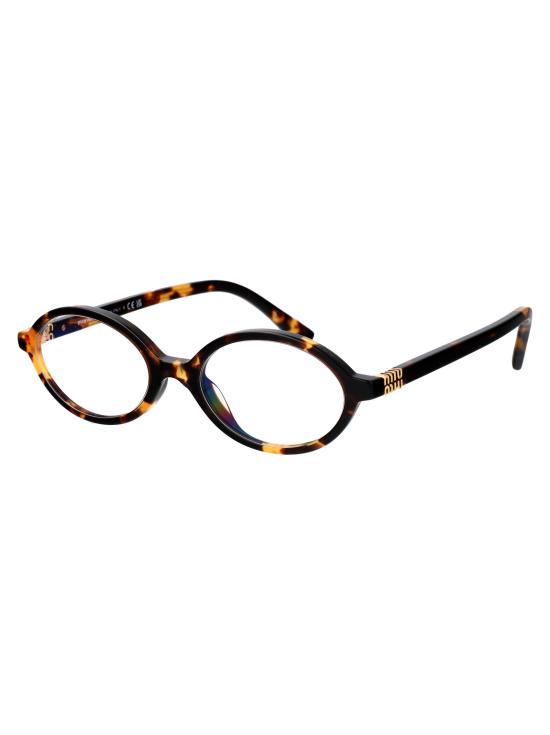  미우미우 뮤 리가르드 오벌 선글라스 0MU04ZS VAU08N HAVANA MIELE - MIU MIU