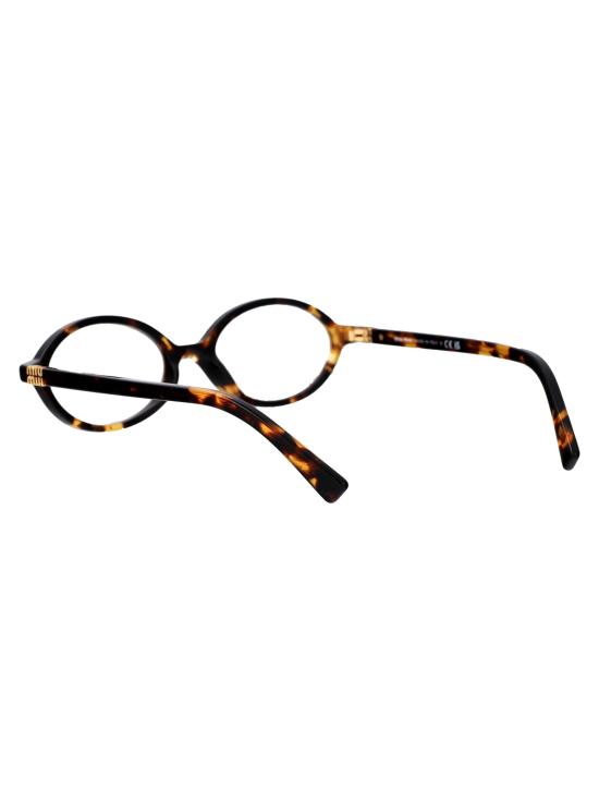  미우미우 뮤 리가르드 오벌 선글라스 0MU04ZS VAU08N HAVANA MIELE - MIU MIU