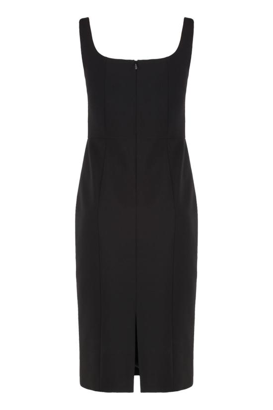 25SS 막스마라 스튜디오 미디 원피스 ETRURIA2516221051600 001 black - MAX MARA STUDIO