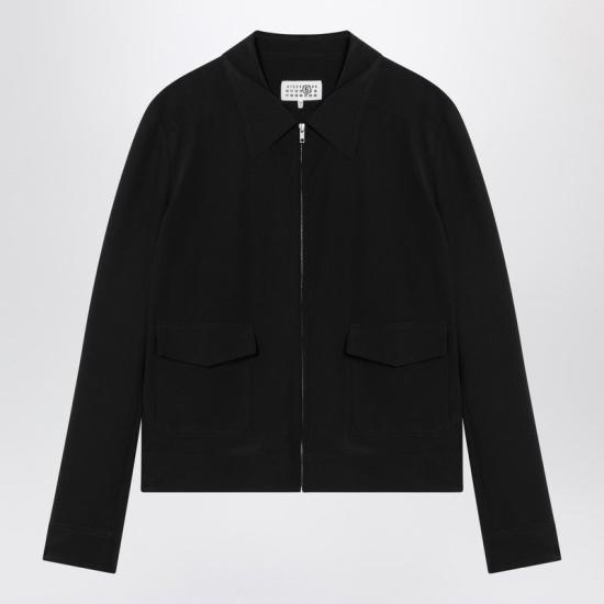 25SS MM6 메종마르지엘라 자켓 SH2AM0028M35441 900 BLACK