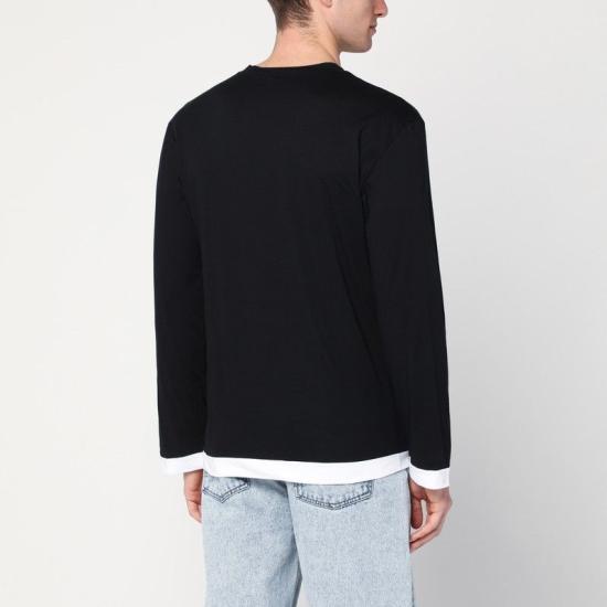 25SS 나마체코 긴팔 티셔츠 NS25 3200N1291 9999 BLACK - NAMACHEKO