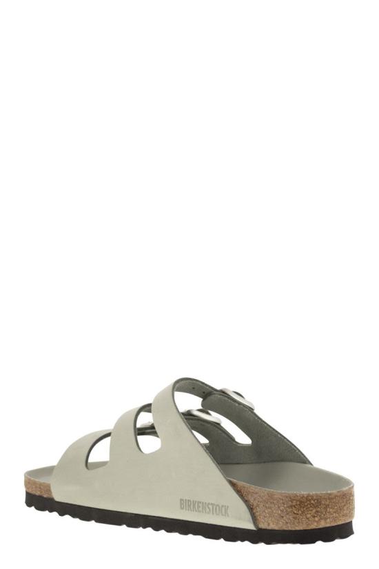 25SS 버켄스탁 플로리다 프레쉬 누벅 레더 1029450 PURESAGE GREY - BIRKENSTOCK