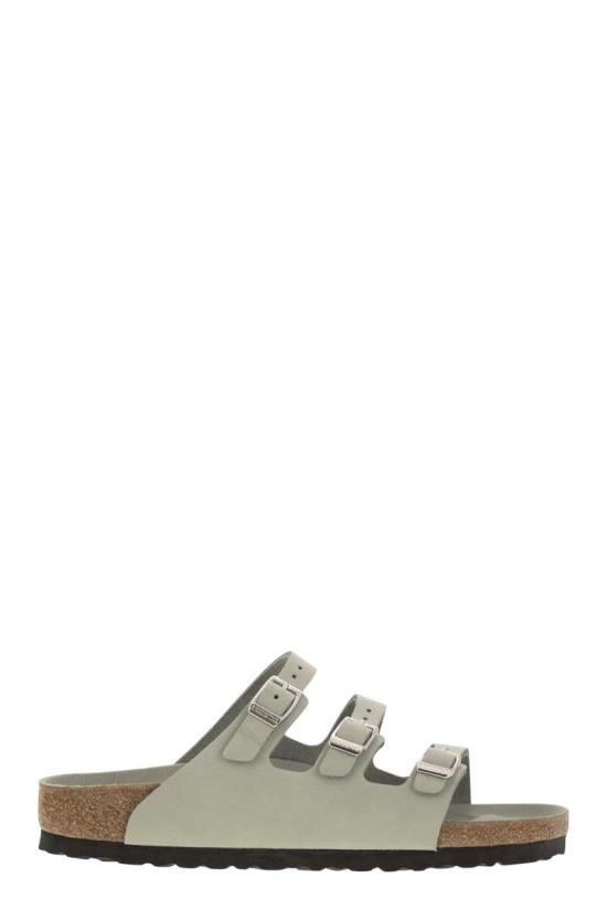 25SS 버켄스탁 플로리다 프레쉬 누벅 레더 1029450 PURESAGE GREY