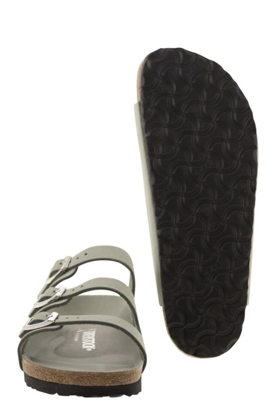 25SS 버켄스탁 플로리다 프레쉬 누벅 레더 1029450 PURESAGE GREY - BIRKENSTOCK