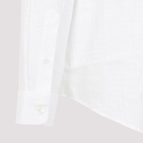 25SS 지방시 긴팔 셔츠 BM60ZH140C 100 White - GIVENCHY