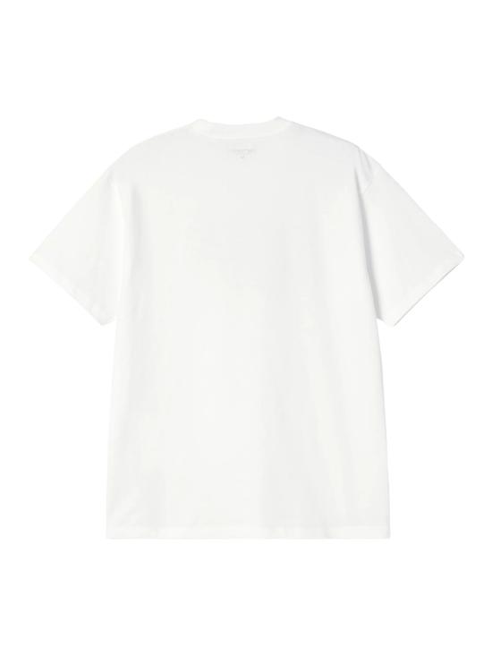 25SS 칼하트 WIP 반팔 티셔츠 I034769 02XX WHITE - CARHARTT WIP