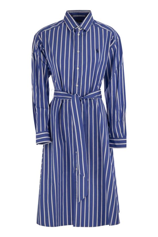 25SS 폴로 랄프로렌 롱 원피스 211891428 004 BLUETTE