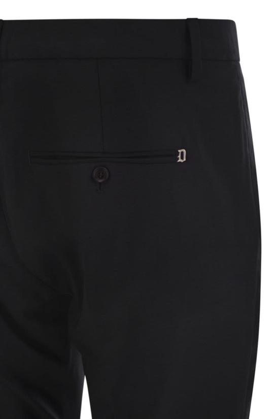 25SS 돈답 스트레이트 팬츠 UP235WS0114U2 890 NIGHT BLUE - DONDUP