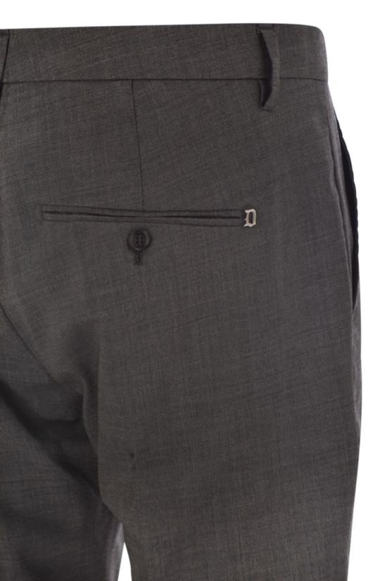 25SS 돈답 스트레이트 팬츠 UP235WS0114U2 903 GREY - DONDUP