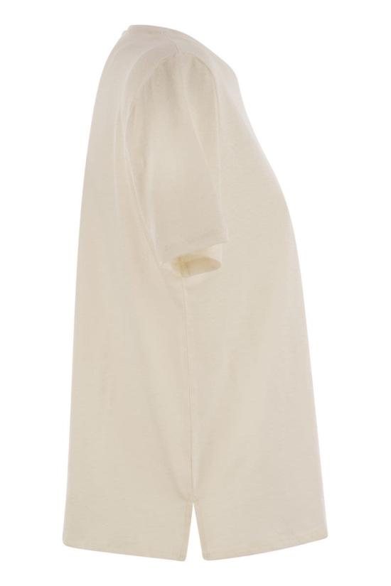 25SS 마제스틱필라쳐 반팔 티셔츠 E25M011 104 CREAM - MAJESTIC FILATURES