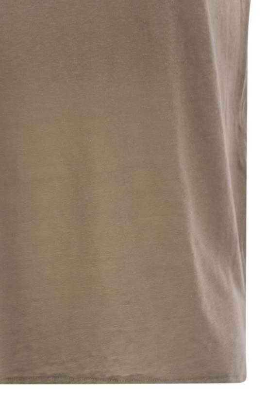 25SS 마제스틱필라쳐 반팔 티셔츠 E25M011 677 SAND - MAJESTIC FILATURES