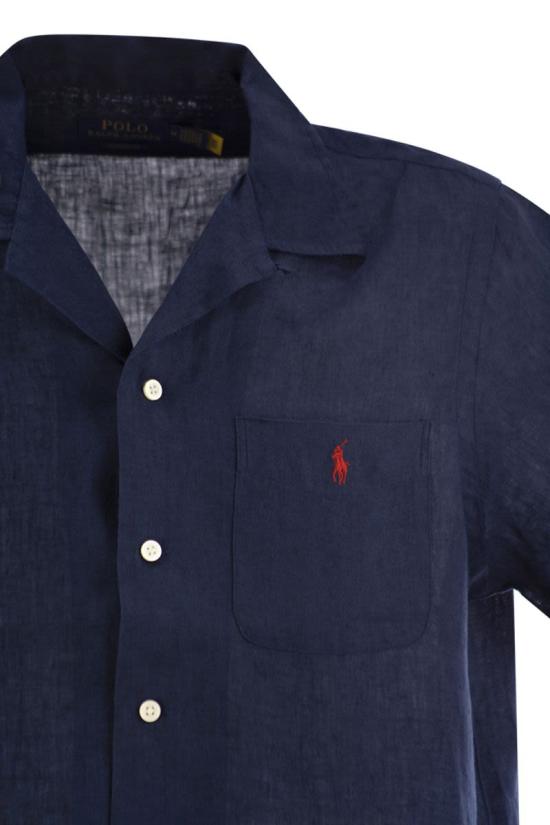 25SS 폴로 랄프로렌 반팔 셔츠 710966421 001 NAVY - POLO RALPH LAUREN