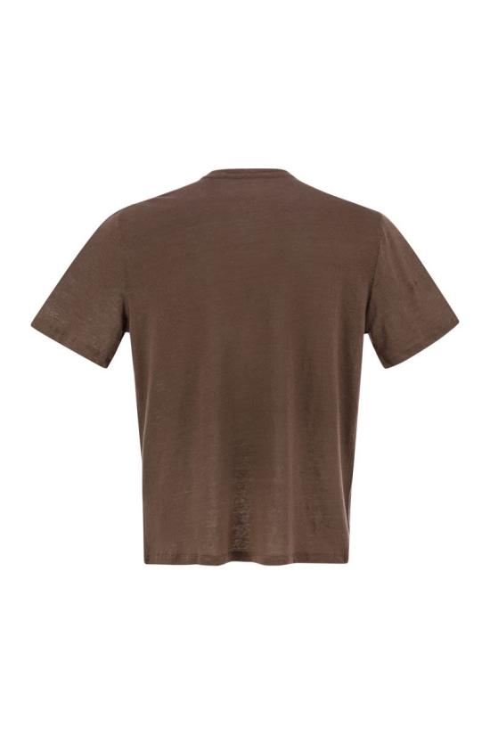 25SS 마제스틱필라쳐 반팔 티셔츠 S25M011 627 BROWN - MAJESTIC FILATURES